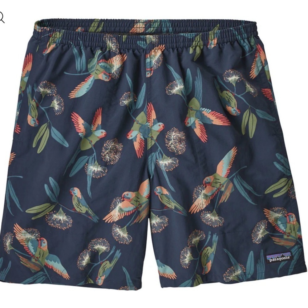 Patagonia Men's Baggies Shorts Relaxed Fit quick-dry Nylon swim trunks Size XL